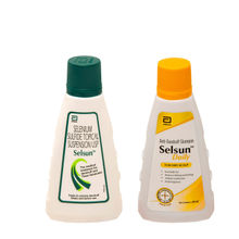 Selsun Suspension Anti Dandruff Medicated Shampoo (pack Of 2)