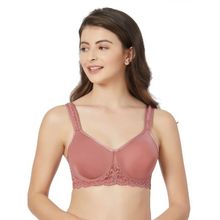 SOIE Non-Padded Wired Full Coverage Bra - CINNAMONE