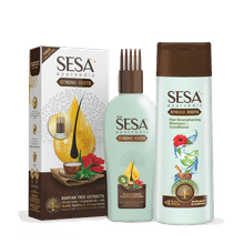 SESA Plus Strong Roots + SESA Plus Strong Roots Shampoo