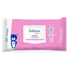 Softsens Premium Baby - 72 Cloth Wipes