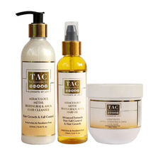 TAC - The Ayurveda Co. Methi Bhringraj Amla Shampoo, Hair Oil & Conditioner For Hair Growth