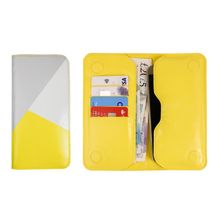 Bag of Small Things Yellow/Grey LM4 Magnetic Wallet