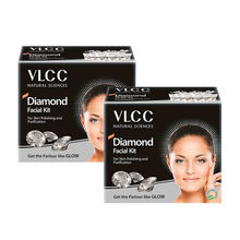 VLCC Diamond Single Facial Kit Pack of 2