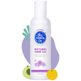 The Moms Co. Natural 10 in 1 Baby Hair Oil