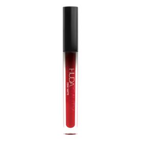 huda red lipstick