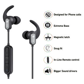 Zoook Upbeat Sports Wireless Bluetooth headphones with built...