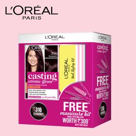 Loreal Burgundy Hair Color Buy Loreal Burgundy Hair Color Online At Best Price In India Nykaa