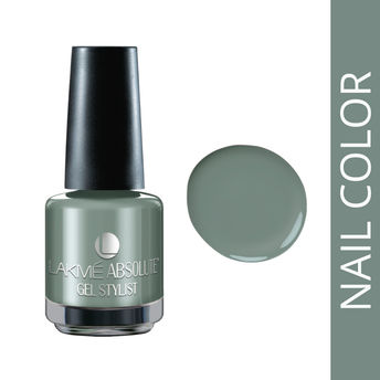 Lakme Absolute Gel Stylist Nail Polish Jade Floret 15ml