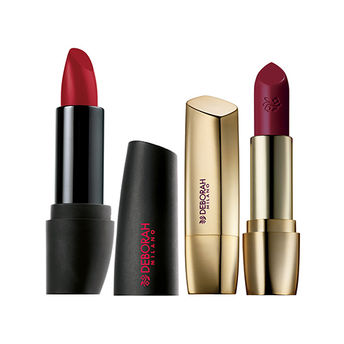 Deborah Atomic Red Mat Lipstick 24 Hot Red Milano Red Lipstick