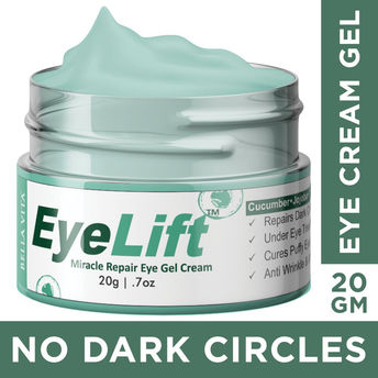 Bella Vita Organic Eyelift Under Eyes Cream Gel For Dark Circles Puffy Wrinkles For Women Men20gm
