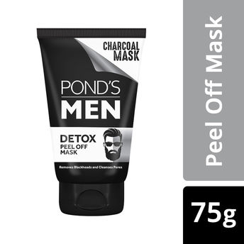 Ponds Men Activated Charcoal Detox Peel Off Mask