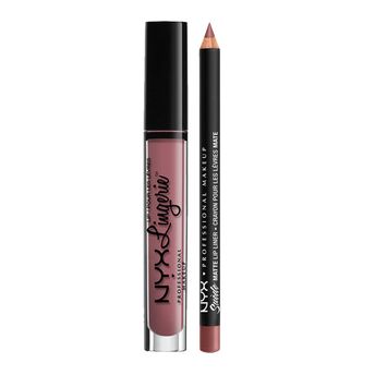 Nyx Professional Makeup Lip Lingerie Liquid Lipstick Embellishment