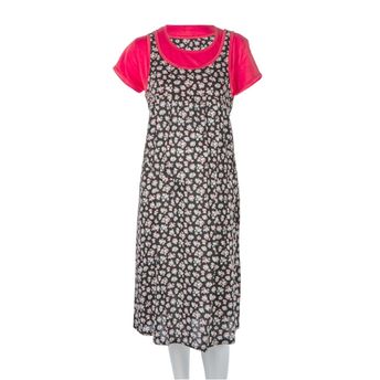 Buy Mee Mee Maternity Dress With Feeding Zipper Coral 1 At Nykaacom
