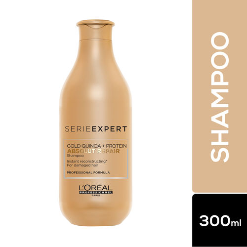 LOreal Professionnel Serie Expert Gold Quinoa + Protein Absolut Repair Shampoo(300ml)
