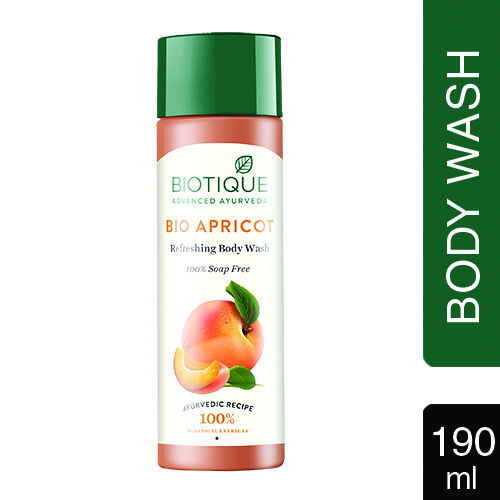 Biotique Bio Apricot Refreshing Body Wash(190ml)