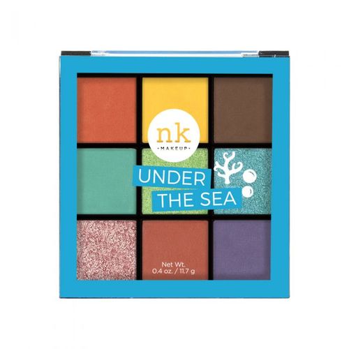 Nicka K Nine Color Eyeshadow Palette - Under The Sea(11.7gm)