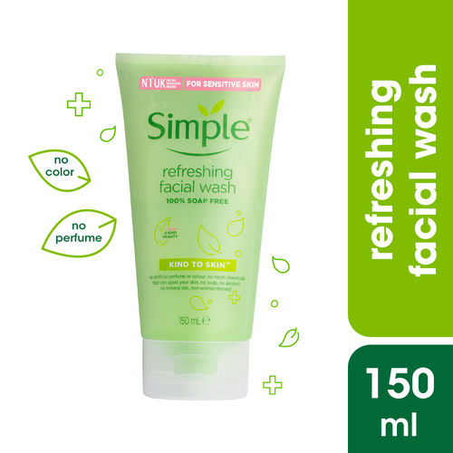 Simple Kind To Skin Refreshing Facial Wash(150ml)