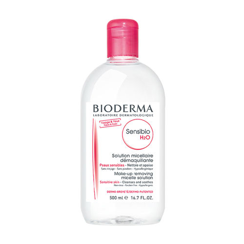 Bioderma Sensibio H2O Makeup Removing Micellar Cleansing Solution Face & Eyes Sensitive Skin(500ml)