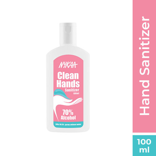 Nykaa Clean Hands Alcohol Based Sanitizer(100ml)