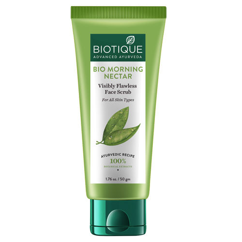 Biotique Bio Morning Nectar Visibly Flawless Face Scrub(50gm)