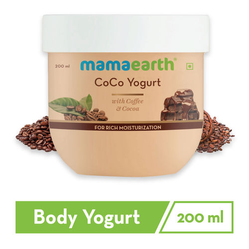Mamaearth Coco Body Yogurt Lotion For All Skin Types Skin With Coffee And Cocoa(200ml)