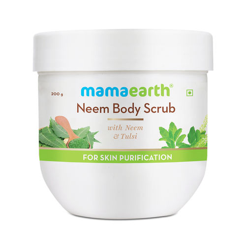 Mamaearth Neem Body Scrub with Neem & Tulsi for Skin Purification(200gm)