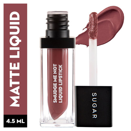 SUGAR Smudge Me Not Liquid Lipstick - 26 Rose Repose(4.5ml)