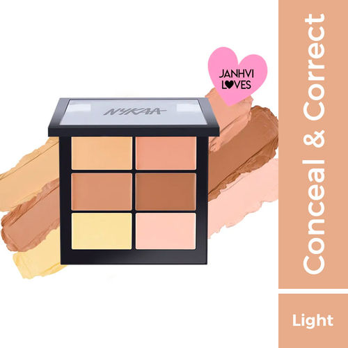 Nykaa SKINgenius Conceal & Correct Palette - Light 01(9gm)