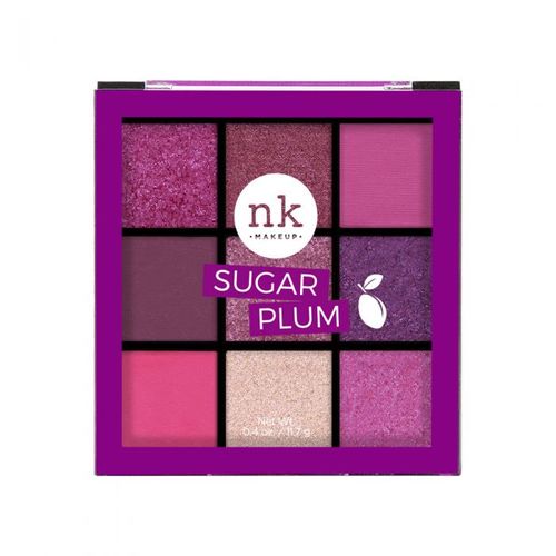 Nicka K Nine Color Eyeshadow Palette - Sugar Plum(11.7gm)