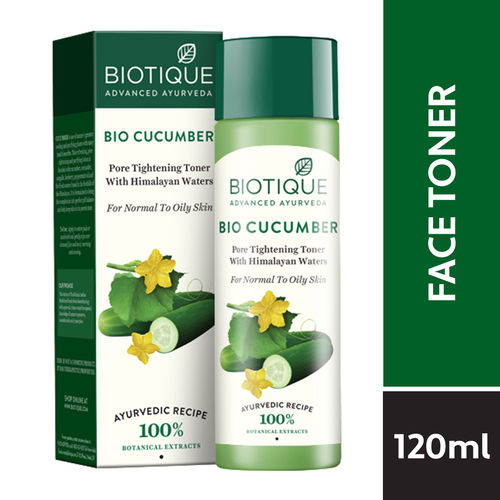 Biotique Bio Cucumber Pore Tightening Toner With Himalayan Waters(120ml)