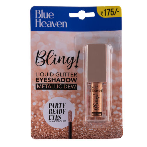 Blue Heaven Bling Liquid Eye Shadow - 03 Rose Dust(4ml)
