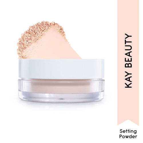 Kay Beauty Matte HD Setting Loose Powder - Vanilla(10gm)