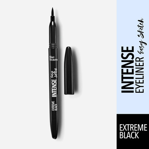 Blue Heaven Intense Eyeliner Easy Sketch - Extreme Black(1ml)