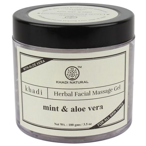 Khadi Natural Mint & Aloe Vera Herbal Facial Massage Gel(100gm)