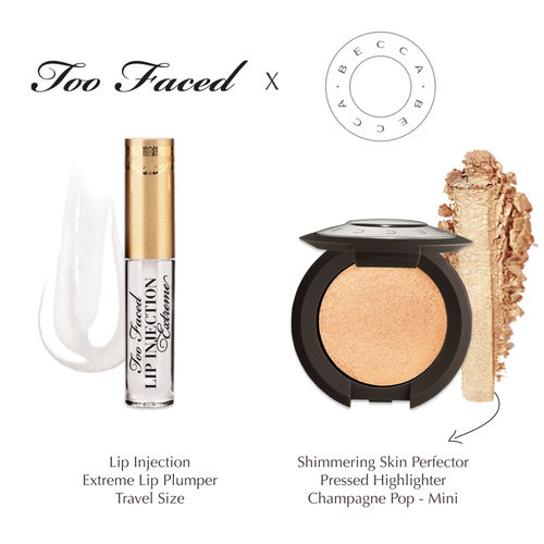 Too Faced X Becca Instant Plump & Shine Kit