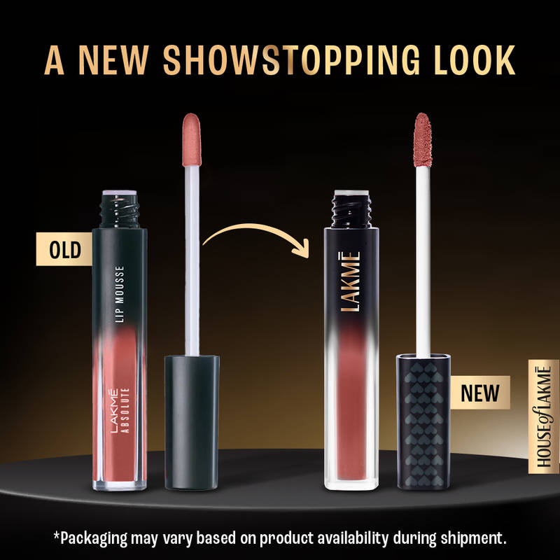 Lakme Xtraordin-Airy Velvet Matte Lip Mousse (304 Chocolate Temptation) — image 3 of 4