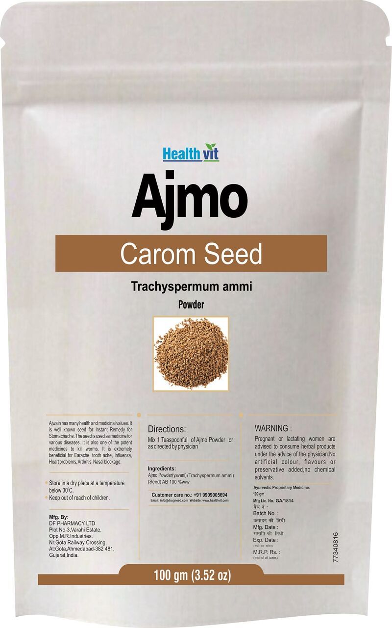 HealthVit Ajmo Carom Seed Powder(Yavani)
