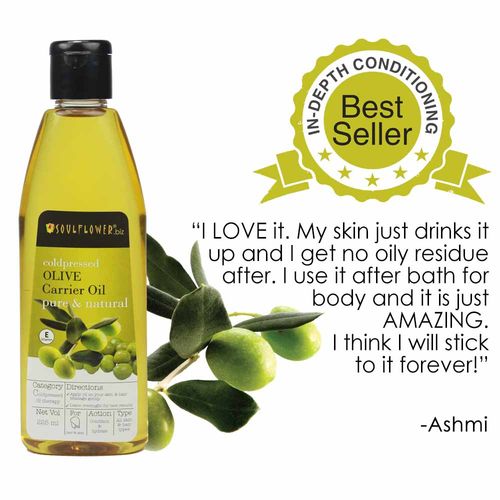 Soulflower Coldpressed Olive Carrier Oil Buy Soulflower Coldpressed Olive Carrier Oil Online At Best Price In India Nykaa Top 5 best olive oil for hair and skin in india 2019 with price 5. soulflower coldpressed olive carrier oil