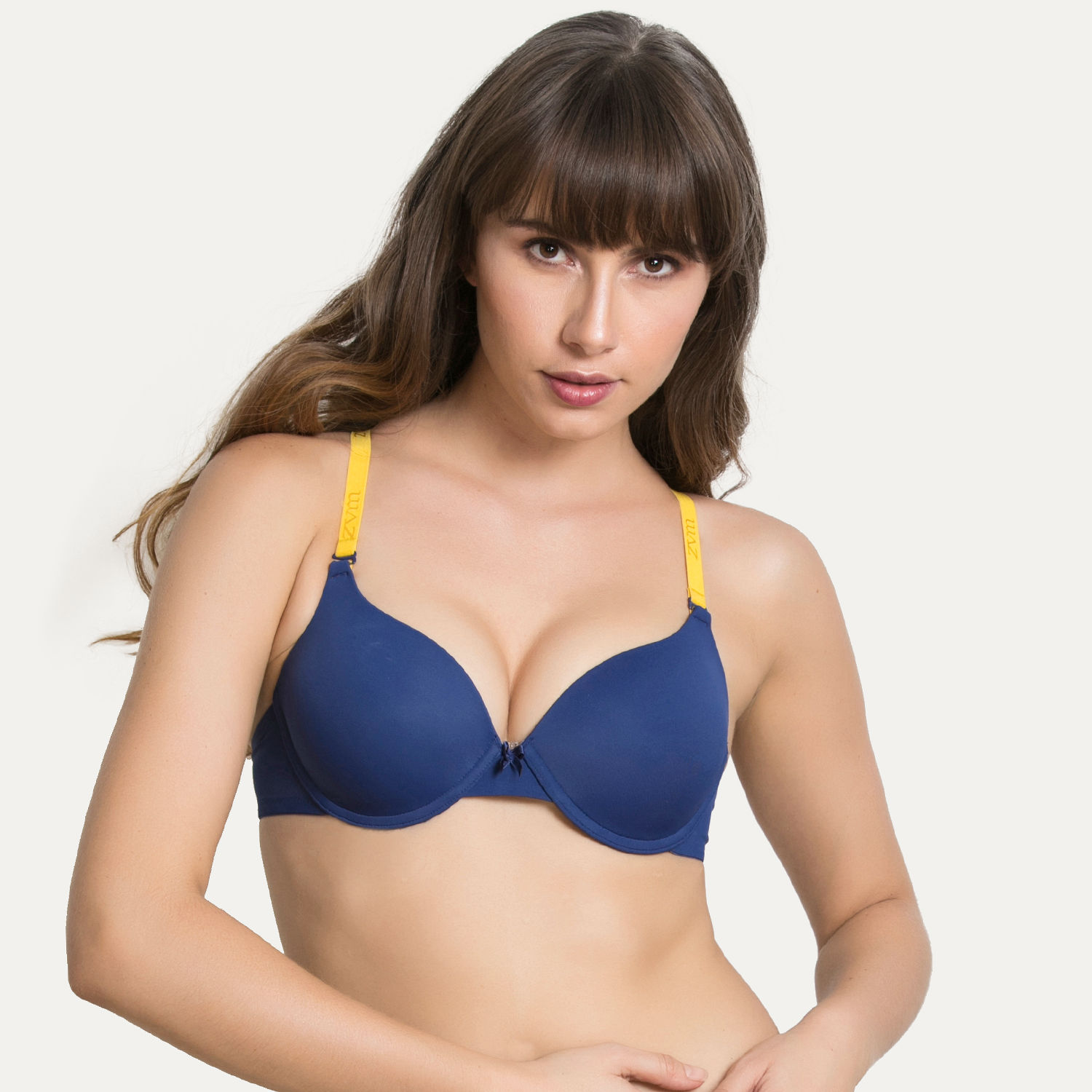 Shyle Navy Blue Y Type Strapped Front Open Bra Panty Set - 36B/L in Chennai  at best price by Genxlead Retail Pvt Ltd (Warehouse) - Justdial