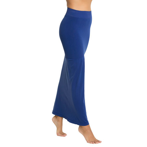 Zivame Mermaid Saree Shapewear - Blue (XL)