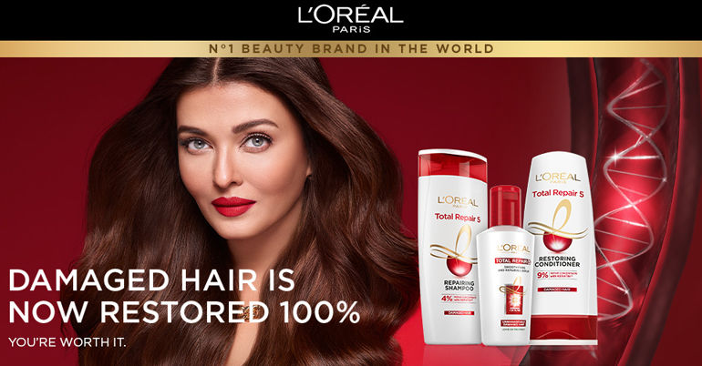 Buy L Oreal Paris Total Repair 5 Hair Serum Online