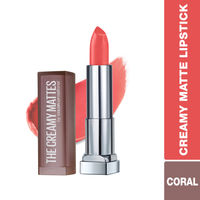 Maybelline New York Color Sensational Creamy Matte Lipstick - 635 Rock The Coral