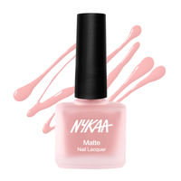Nykaa Matte Nail Enamel Polish - Pink Ruffle 152