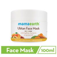 Mamaearth Ubtan Face Pack Mask With Saffron, Turmeric & Apricot Oil