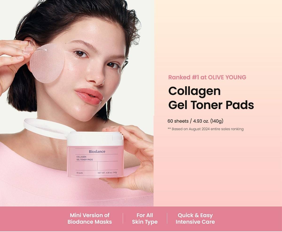 Biodance Collagen Gel Toner Pad