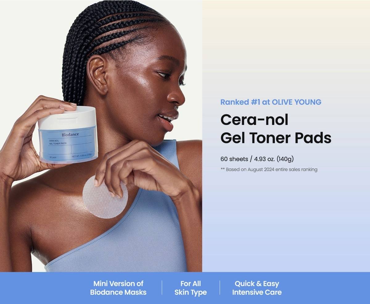Biodance Cera-Nol Gel Toner Pad