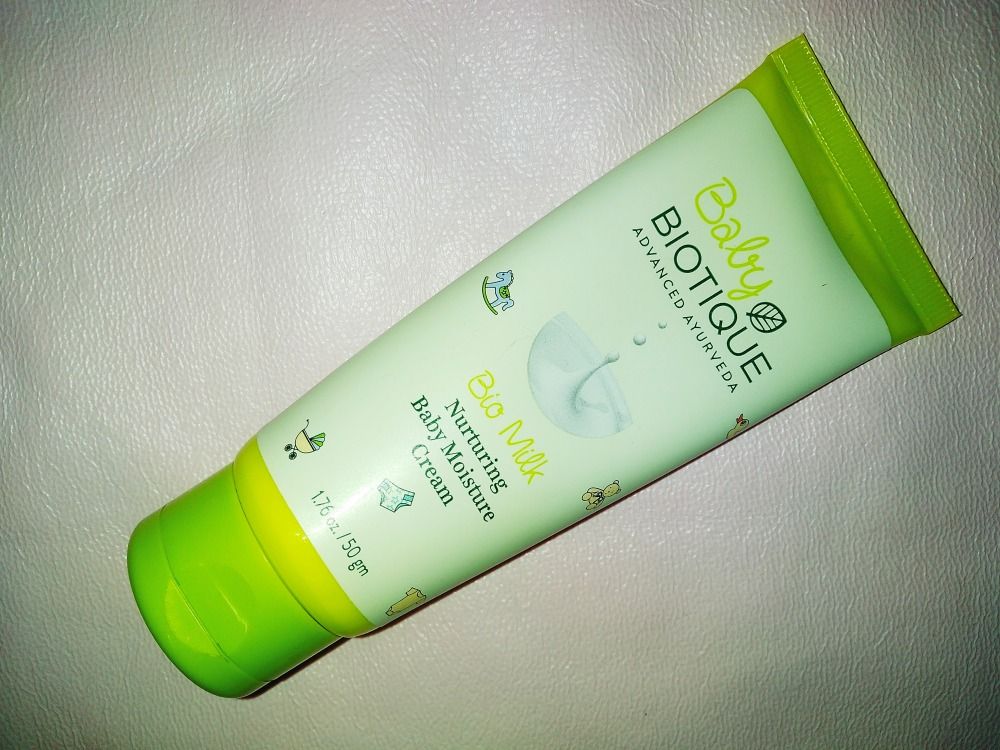 biotique bio milk nurturing baby moisture cream