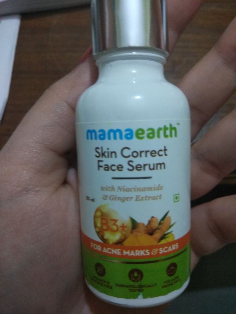 mamaearth face correct serum