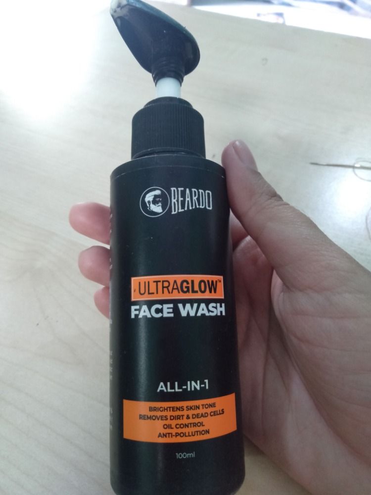 beardo ultraglow face wash