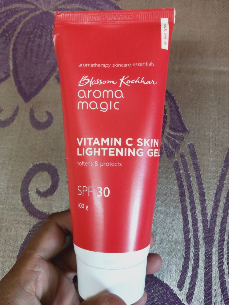 Aroma Magic Vitamin C Skin Brightening Gel Spf 30 Review Nykaa aroma magic vitamin c skin brightening